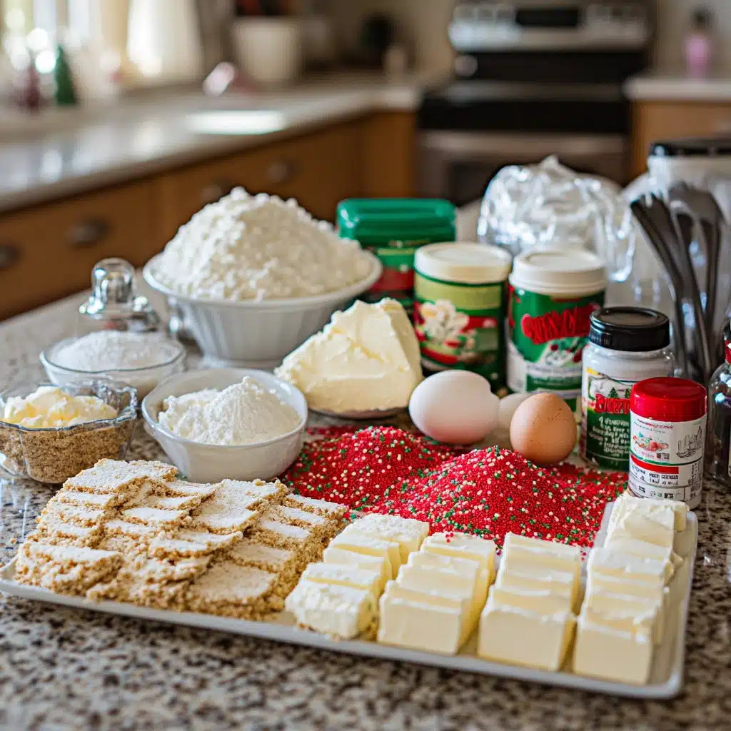 Mini Christmas Cheesecake