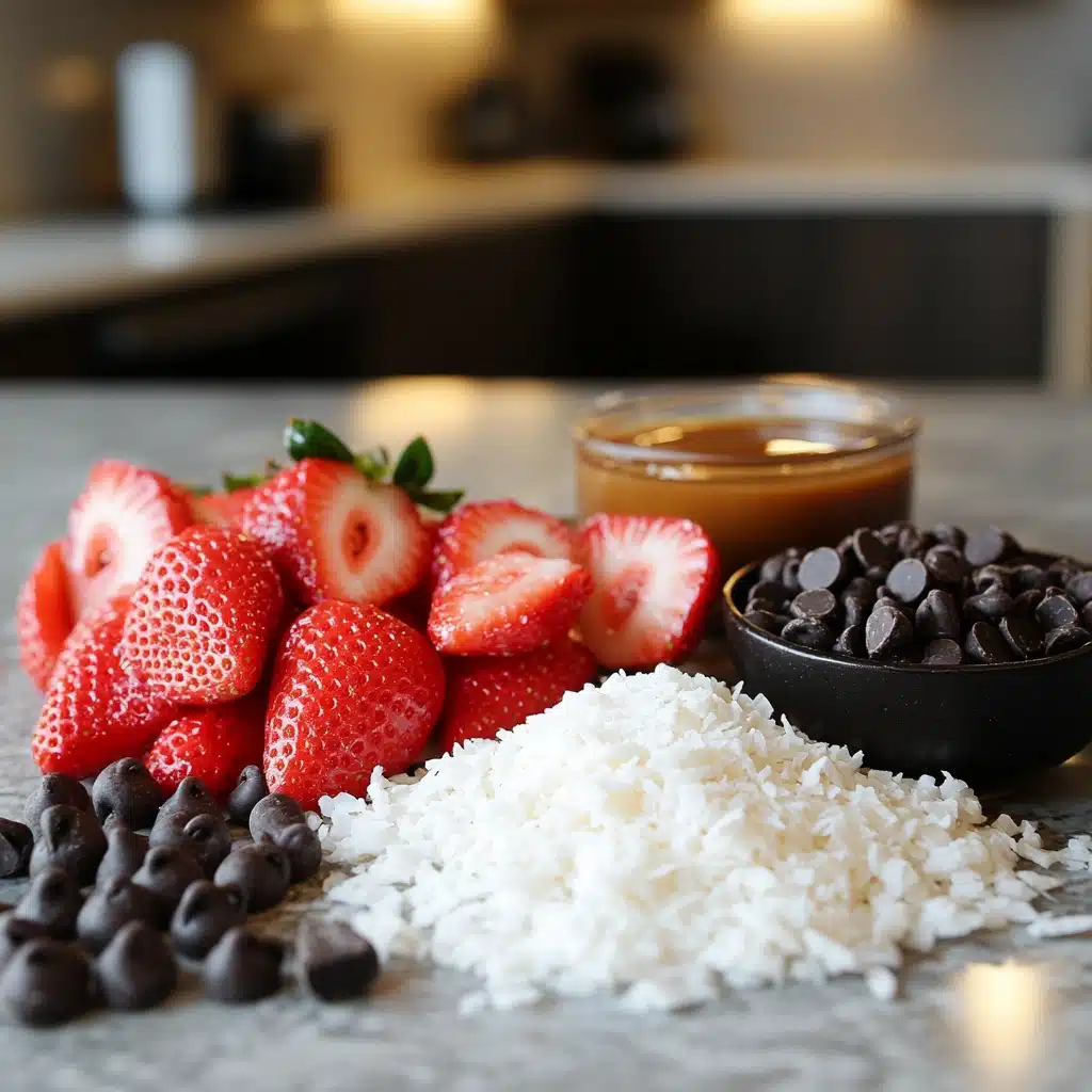 Chocolate Covered Strawberry Bars