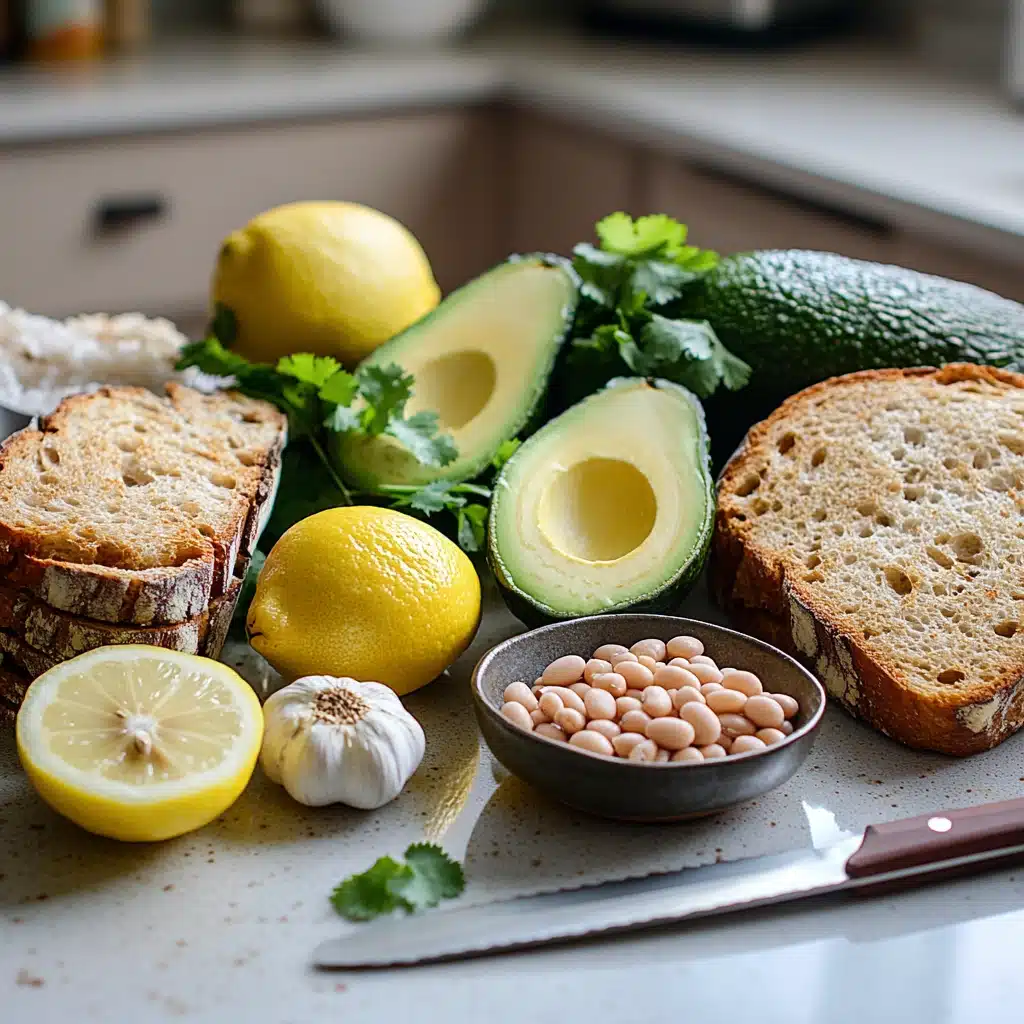 High-Protein Avocado White Bean Sandwich