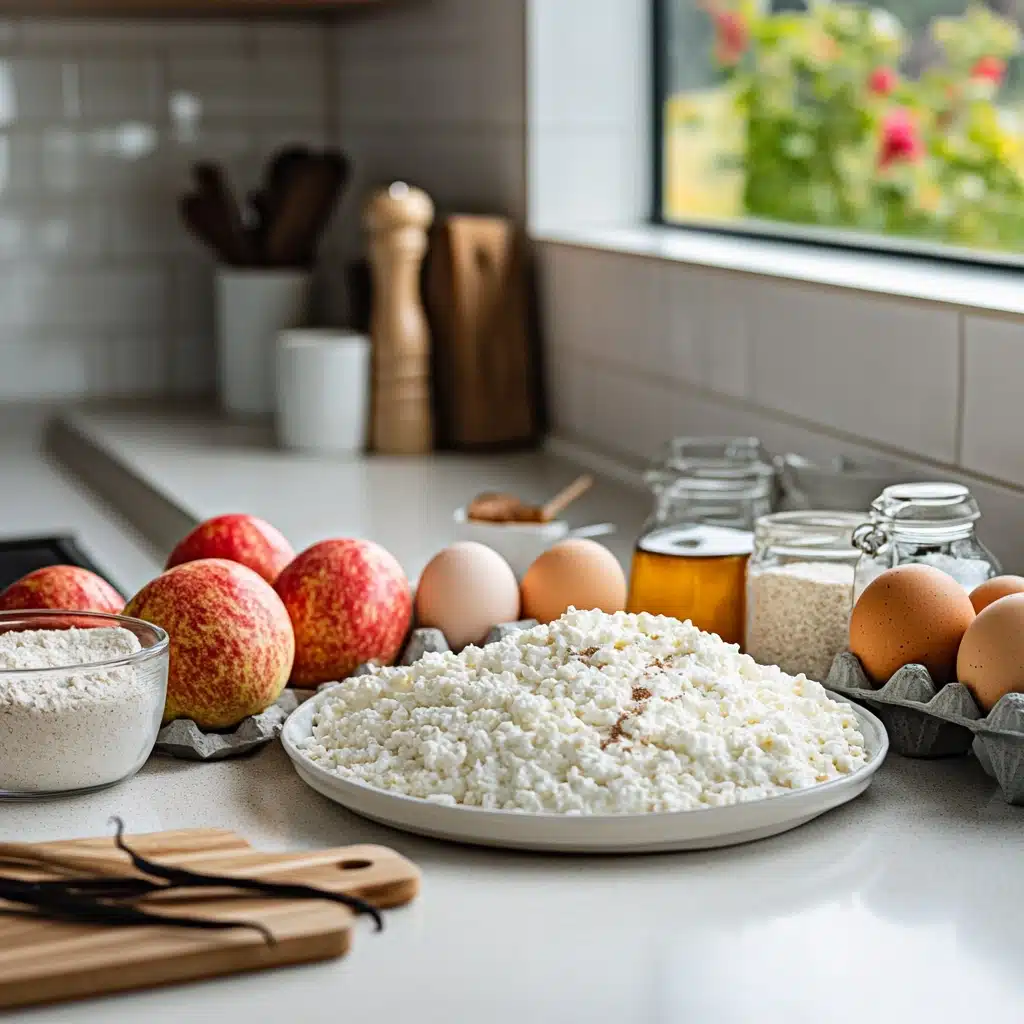 Apple Cinnamon Cottage Cheese Bake