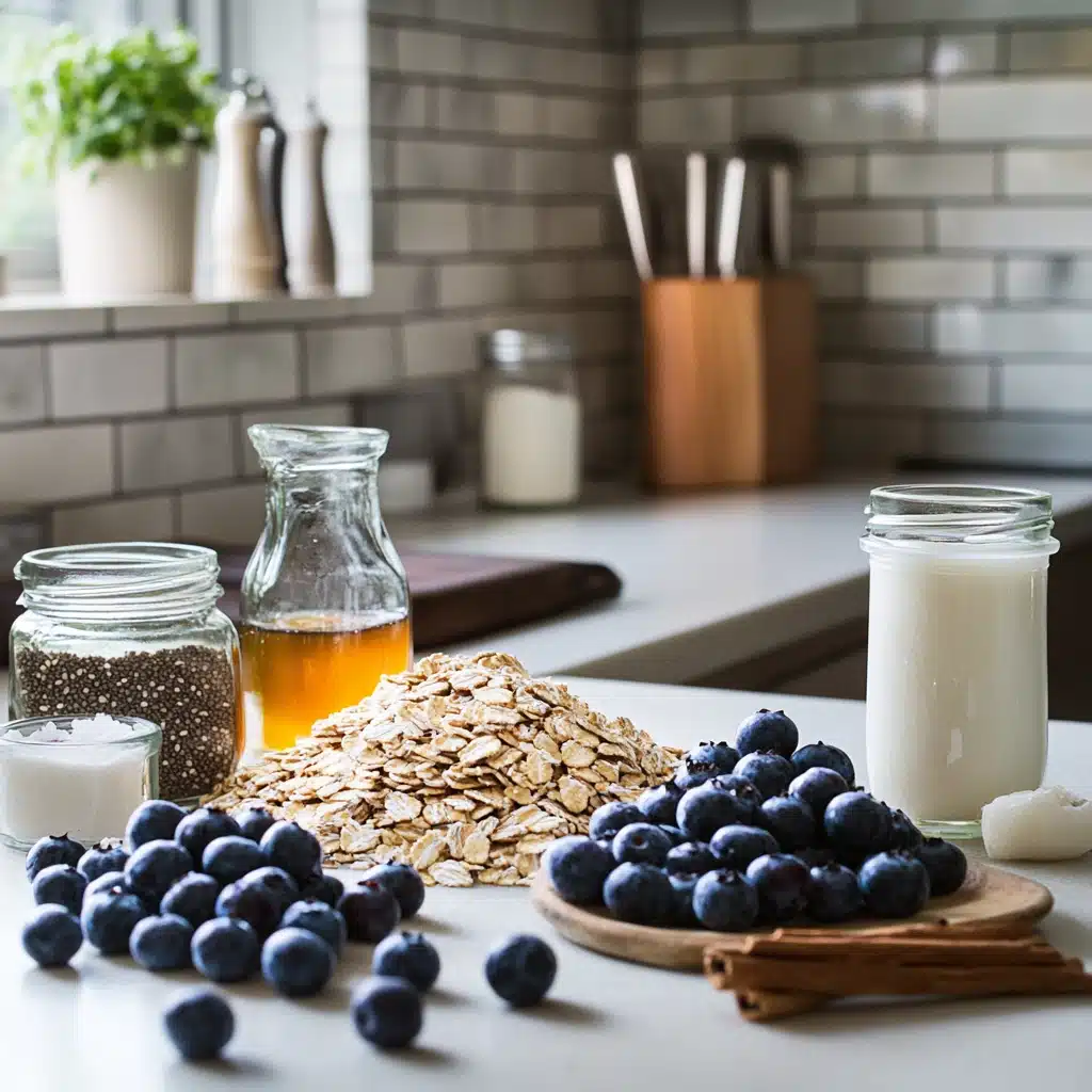 Healthy Blueberry Crockpot Oatmeal