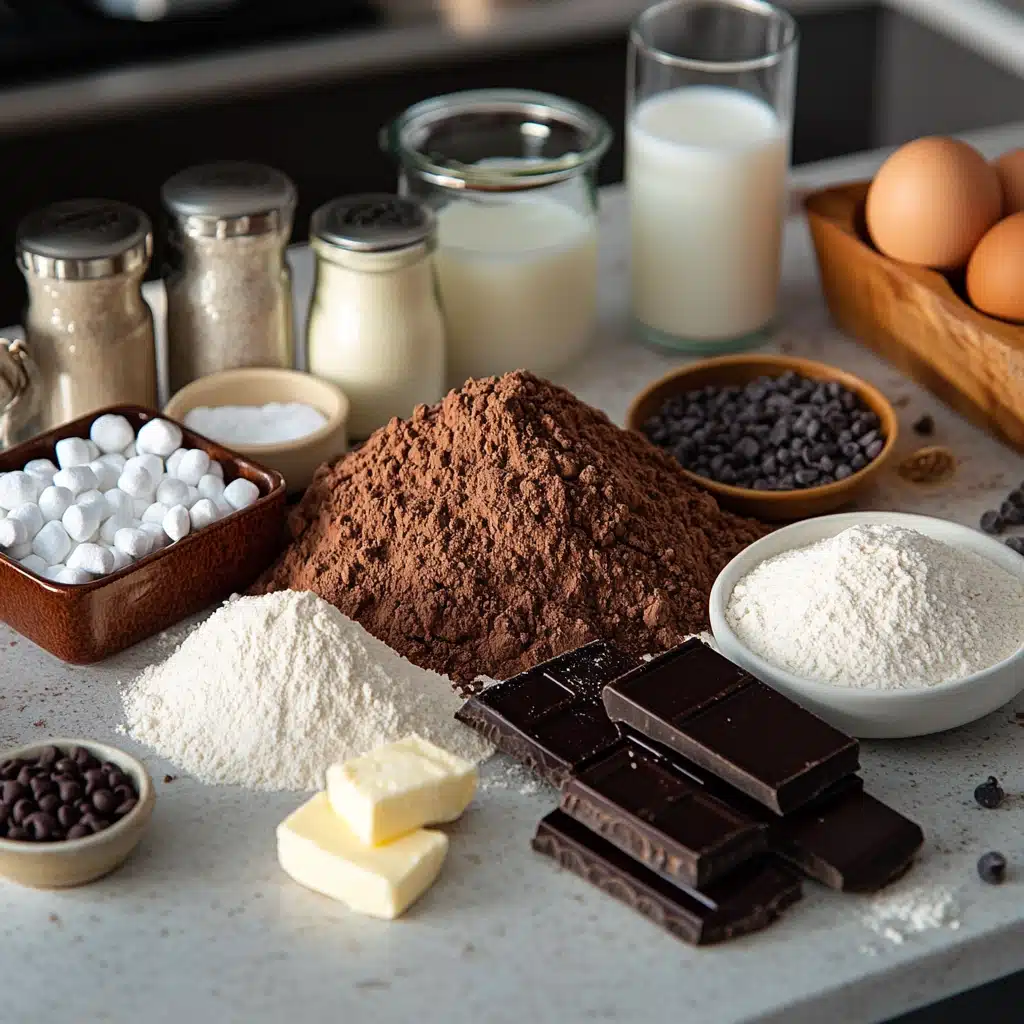 Hot Chocolate Cupcakes