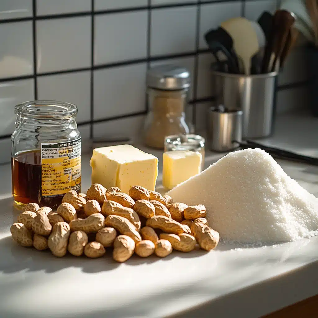 Microwave Peanut Brittle