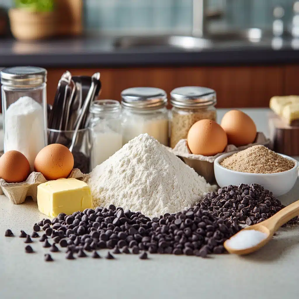 Heart-Shaped Chocolate Chip Cookies