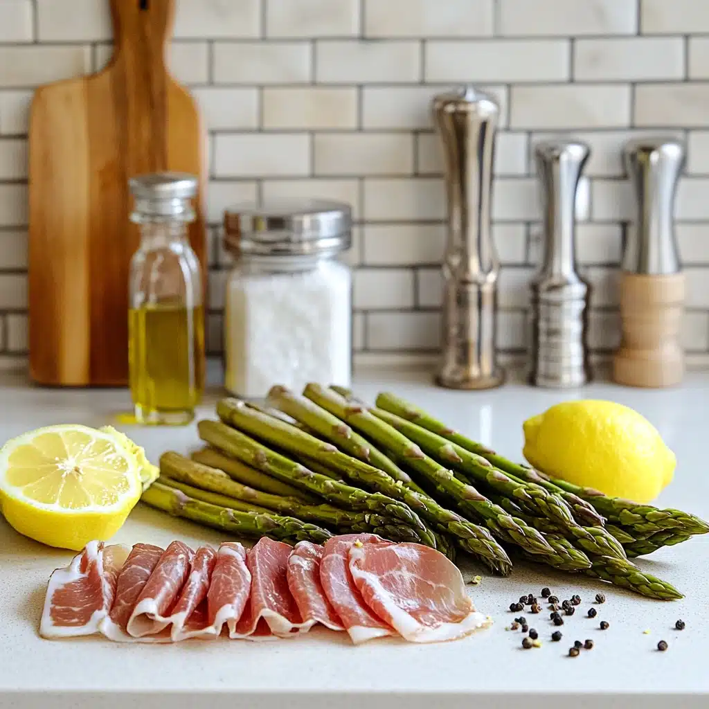 Prosciutto Wrapped Asparagus