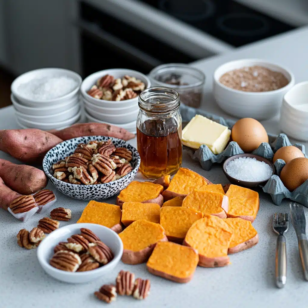 Southern Maple Sweet Potato Casserole