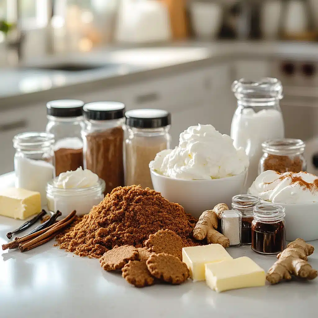 No-Bake Gingerbread Cheesecake Cups