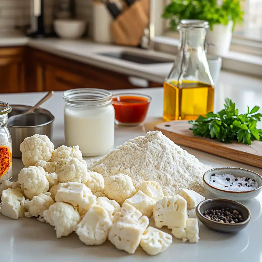 Crispy Buffalo Cauliflower