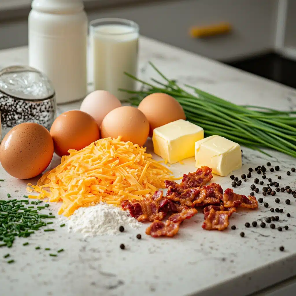 Cheddar Bacon Dutch Baby