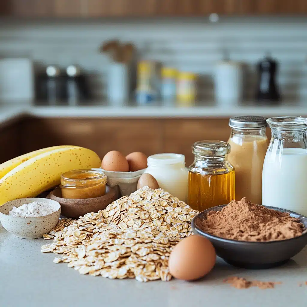 Peanut Butter Banana Baked Oatmeal