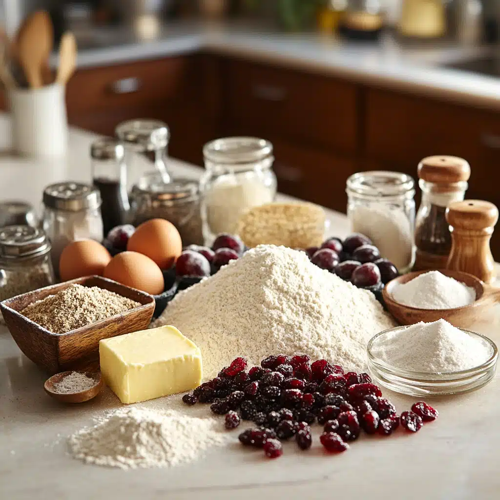 Sparkling Sugarplum Cranberry Cookies