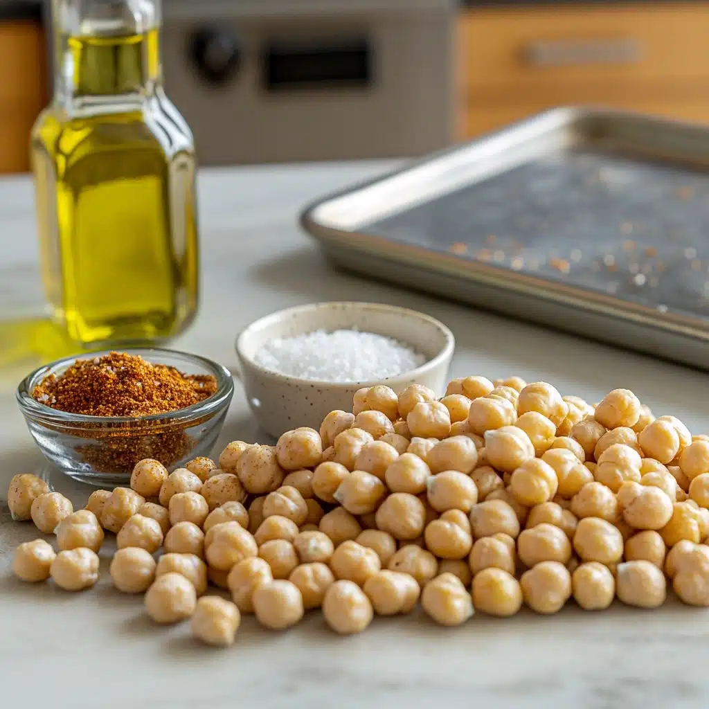 Ranch Crispy Roasted Chickpeas