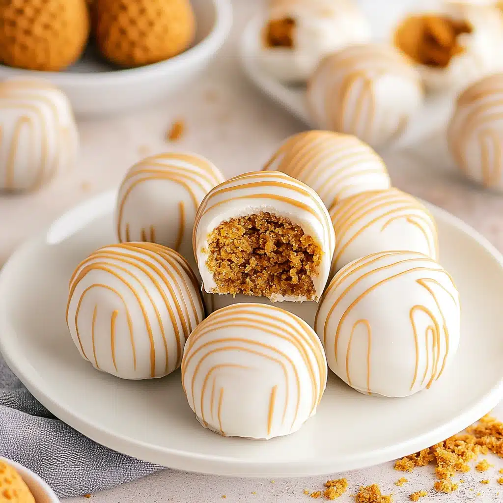 No-Bake Biscoff Truffles