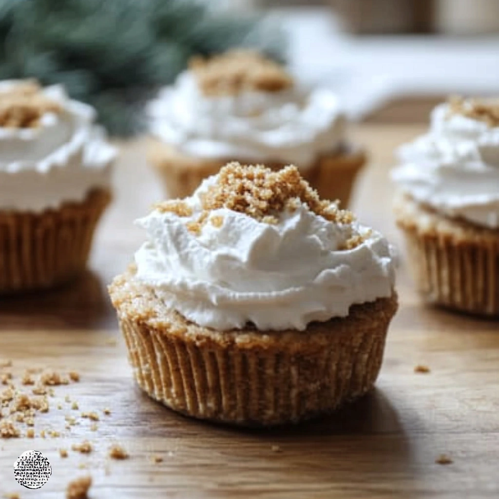 No-Bake Gingerbread Cheesecake Cups