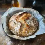 No-Knead Rosemary Sea Salt Bread