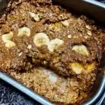 Peanut Butter Banana Baked Oatmeal