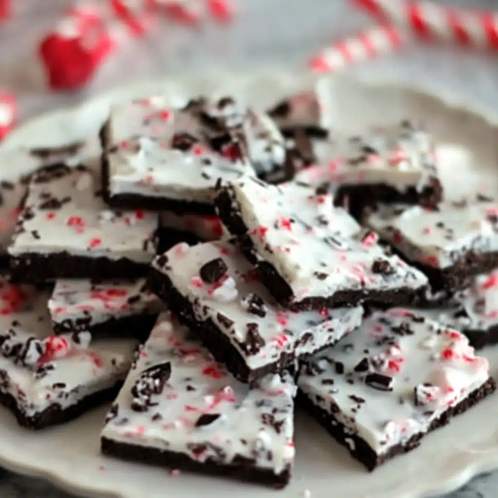Peppermint Bark Oreos