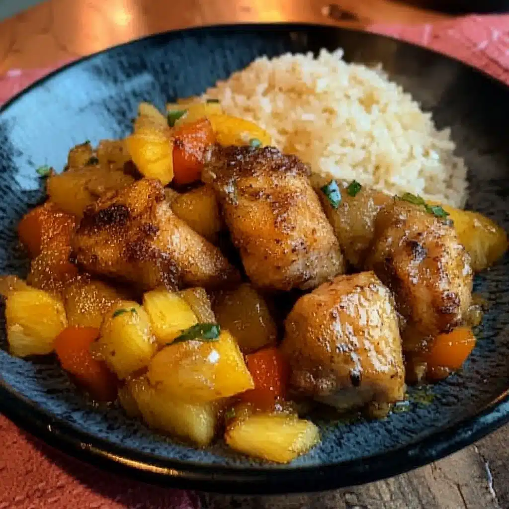 Pineapple Chicken and Rice