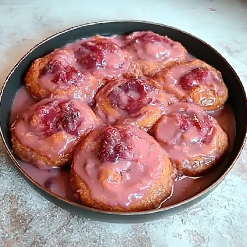 Pink Velvet Cinnamon Rolls