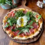 Prosciutto and Honey Burrata Pizza