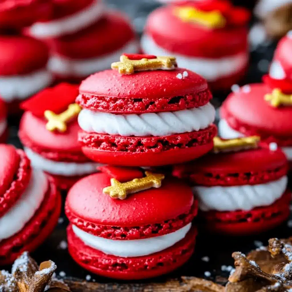 Santa Claus Macarons