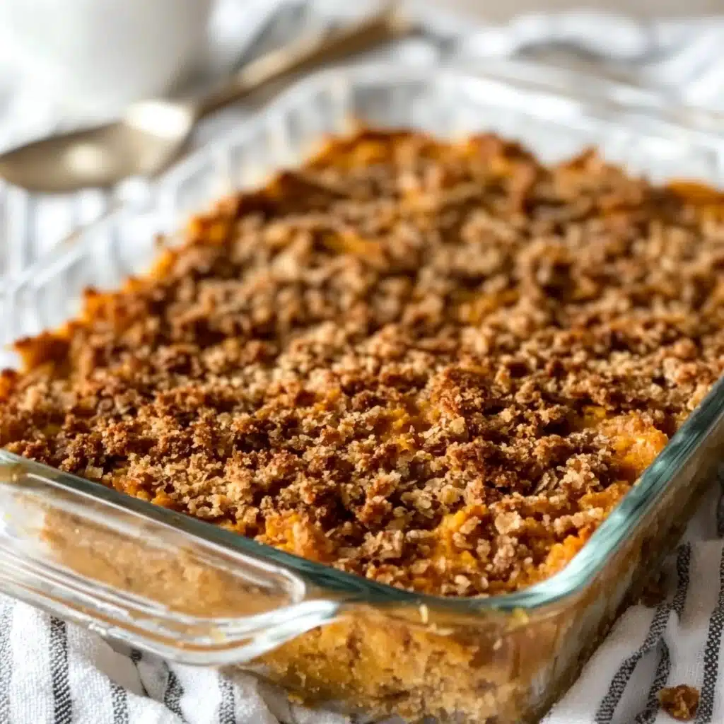 Southern Maple Sweet Potato Casserole