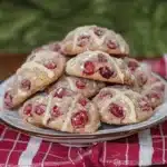 Sparkling Sugarplum Cranberry Cookies
