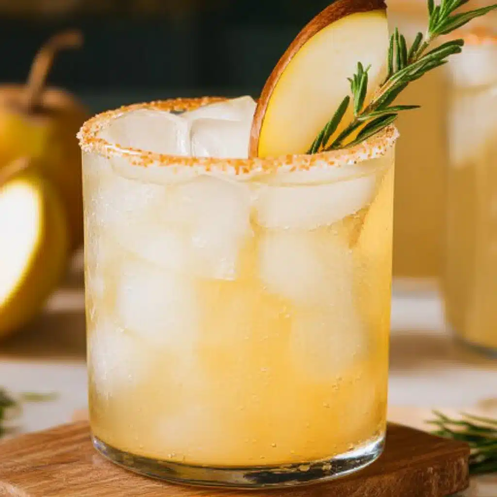 Sparkling Vanilla Pear Mocktail