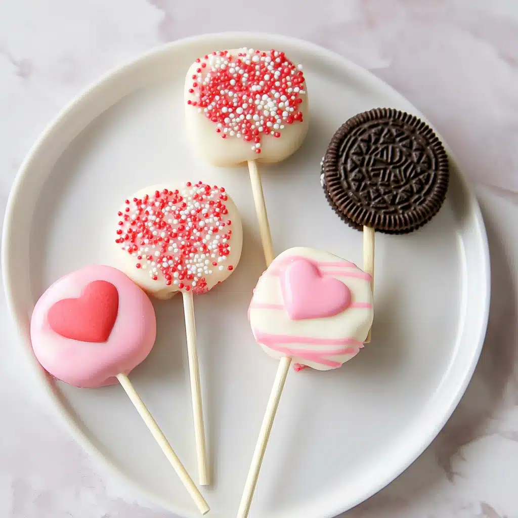 Valentine’s Day Oreo Pops