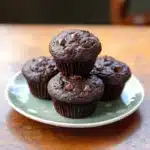 Veggie-Loaded Chocolate Muffins