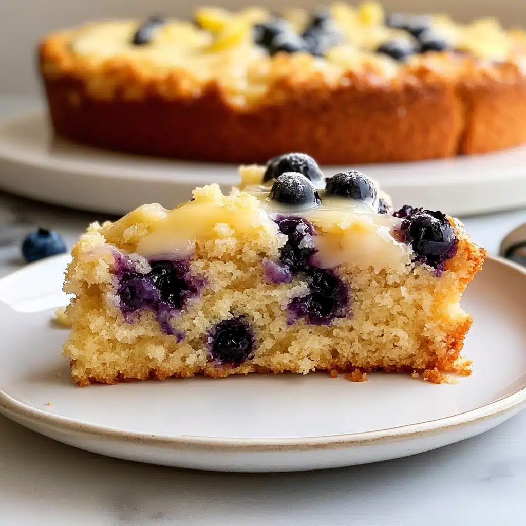 Blueberry Lemon Coffee Cake