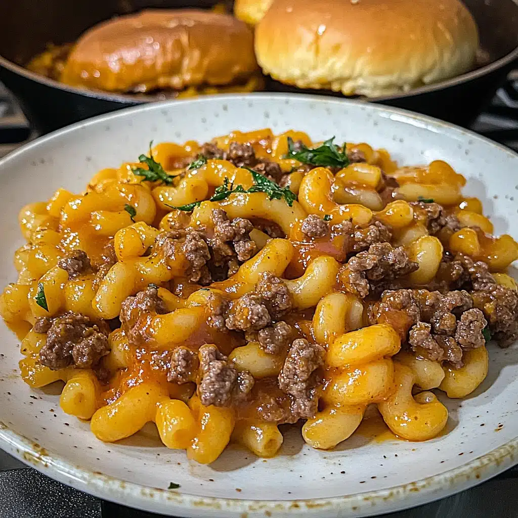 homemade hamburger helpe