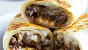 French Dip Tortilla Roll Ups