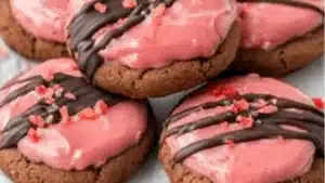 Chocolate Covered Strawberry Cookies Perfect For Your Sweetheart