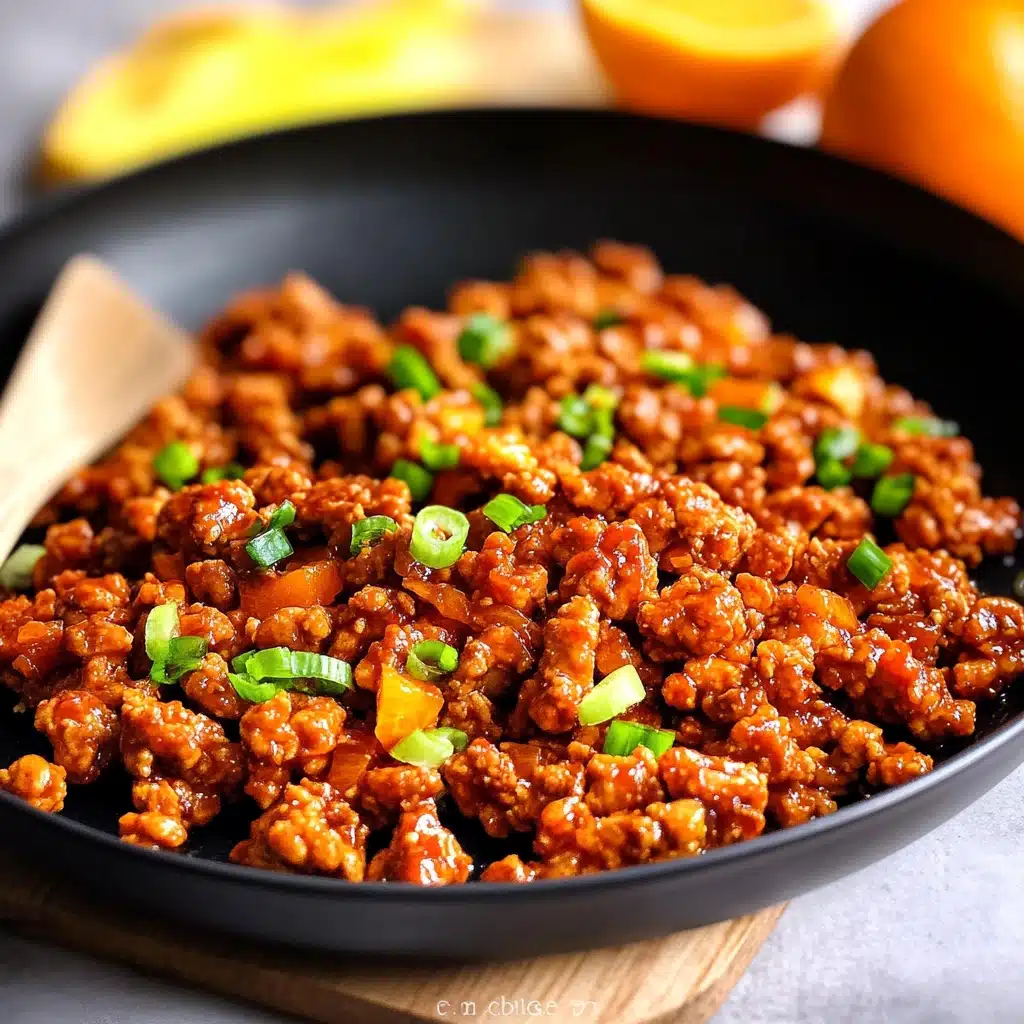 Ground Orange Chicken