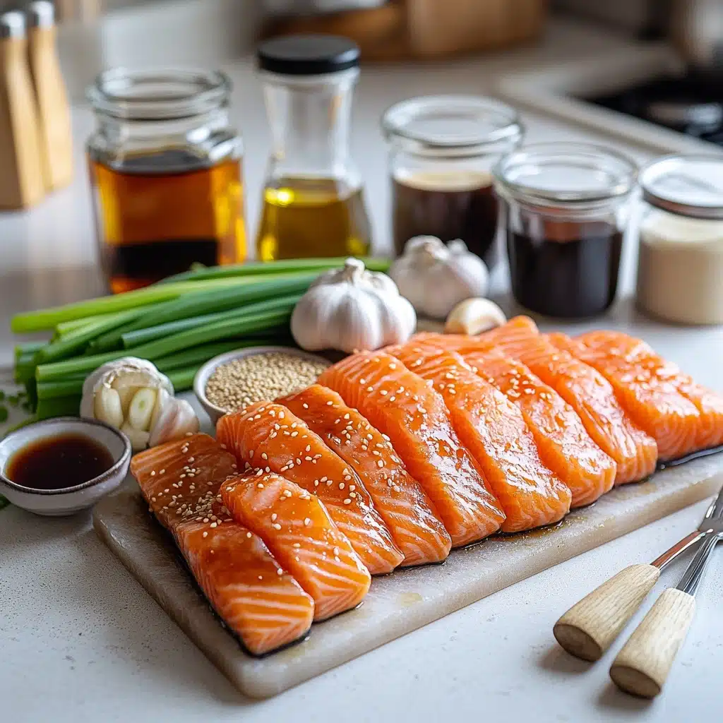 Air Fryer Teriyaki Salmon Bites