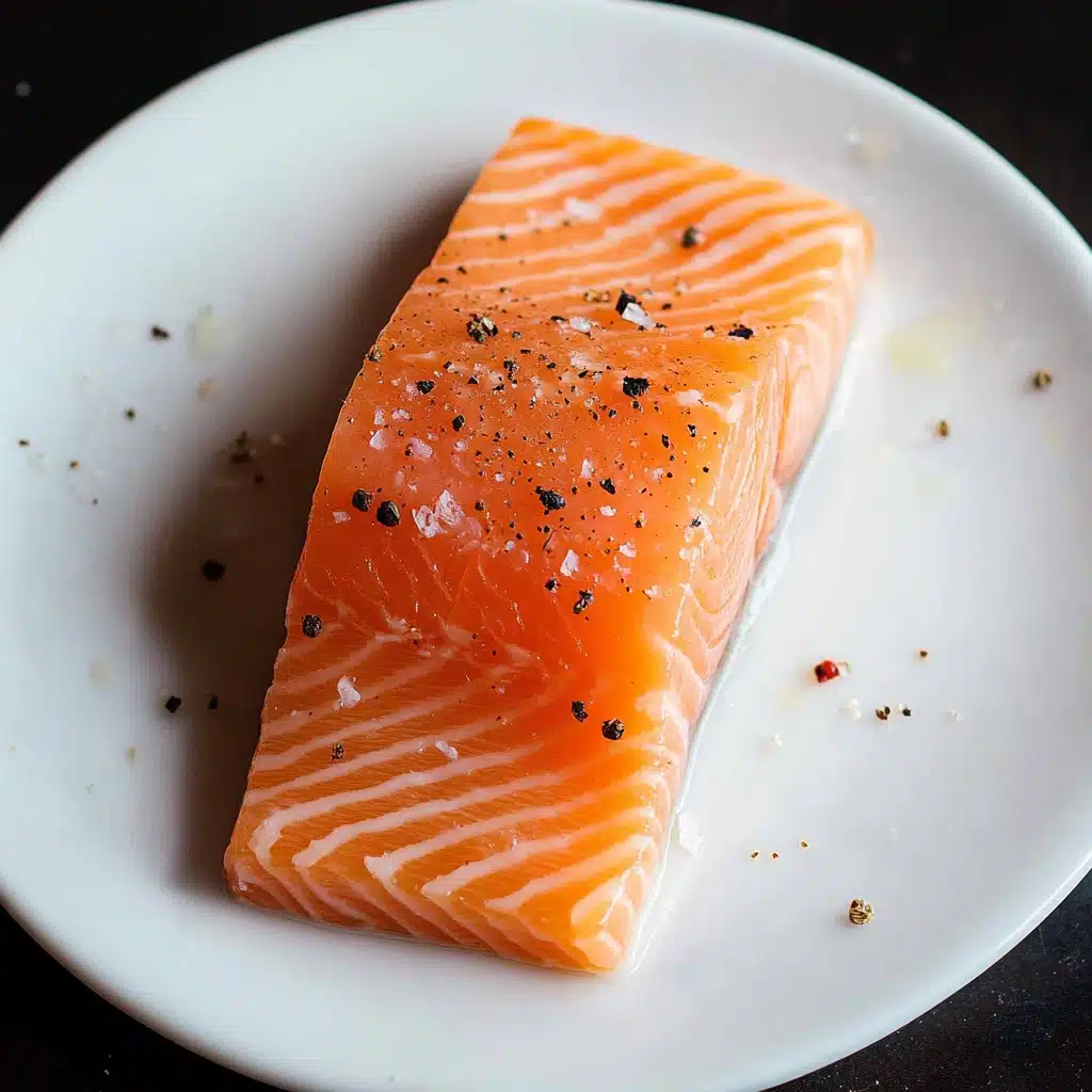 Air Fryer Salmon with Garlic Butter