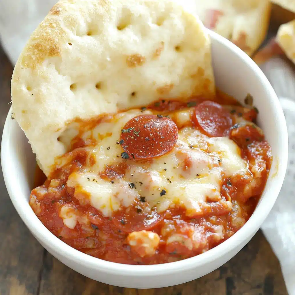 Slow Cooker Cheesy Pizza Dip