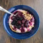 Berry Cheesecake Overnight Oats