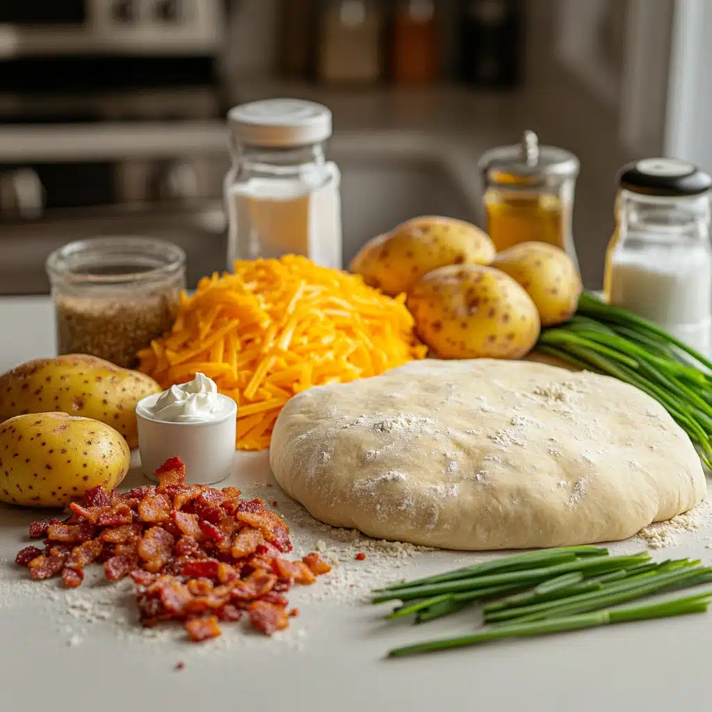 Loaded Baked Potato Pizza