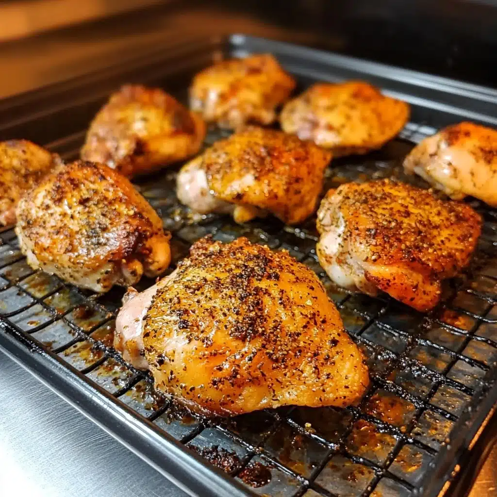 Oven Baked Chicken Thighs