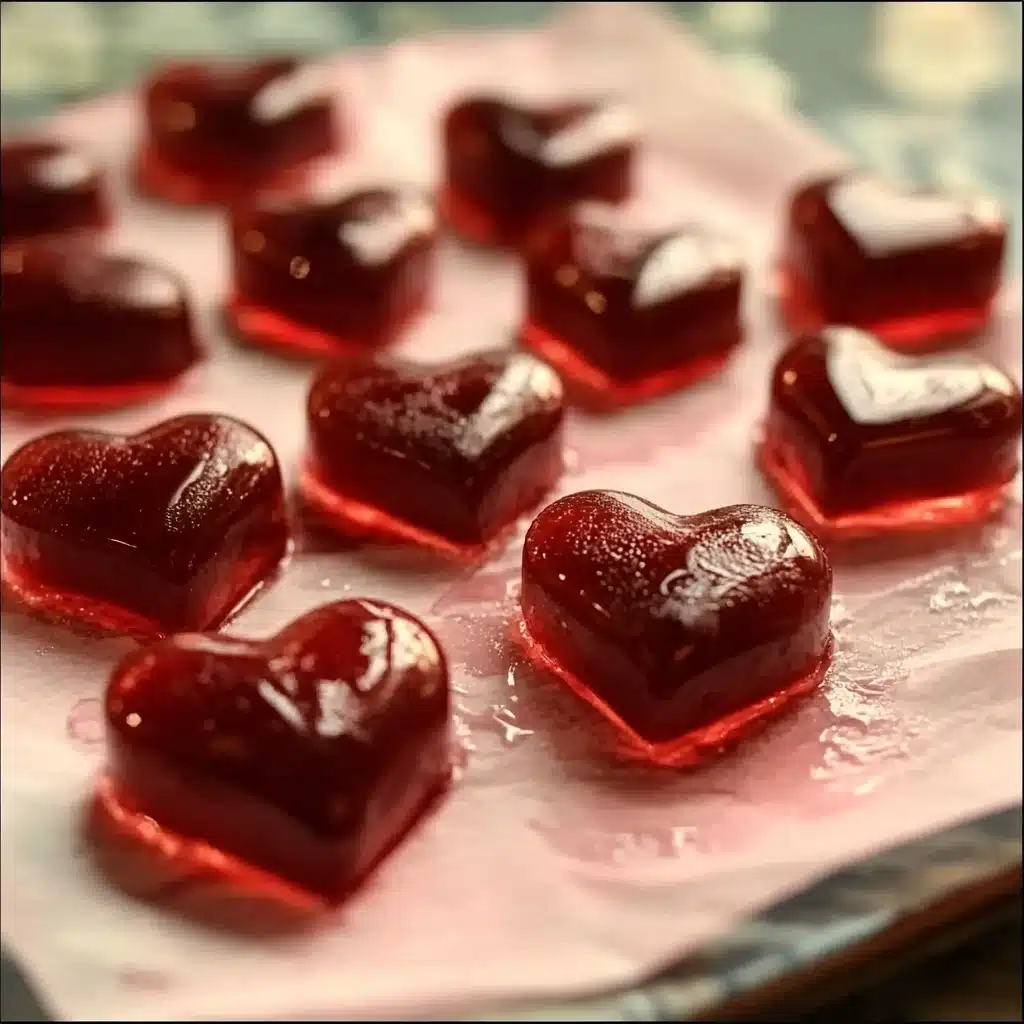 heart shaped jello shots