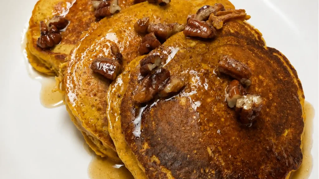 Pumpkin Protein Pancakes